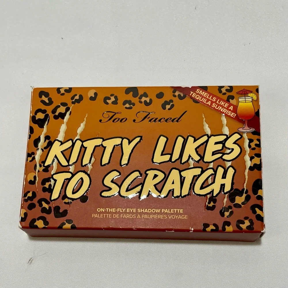 Too Faced Kitty Likes to Scratch On-the-Fly Eyeshadow Palette, NWT
